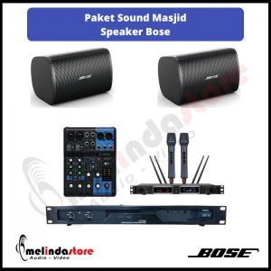 Paket Sound System Masjid Indoor Speaker Bose DM6SE | 2 Speaker